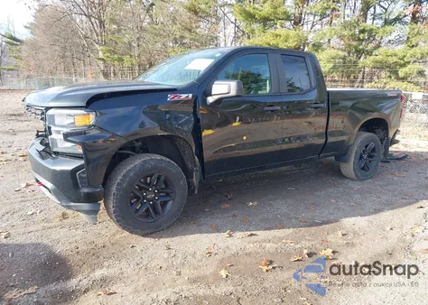 2019 Chevrolet Silverado 1500 Custom Trail Boss из США, поврежденный, VIN 1GCRYCEF6KZ232289